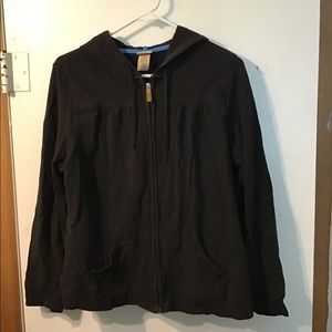 Hooded Sweat Jacket Petite Large